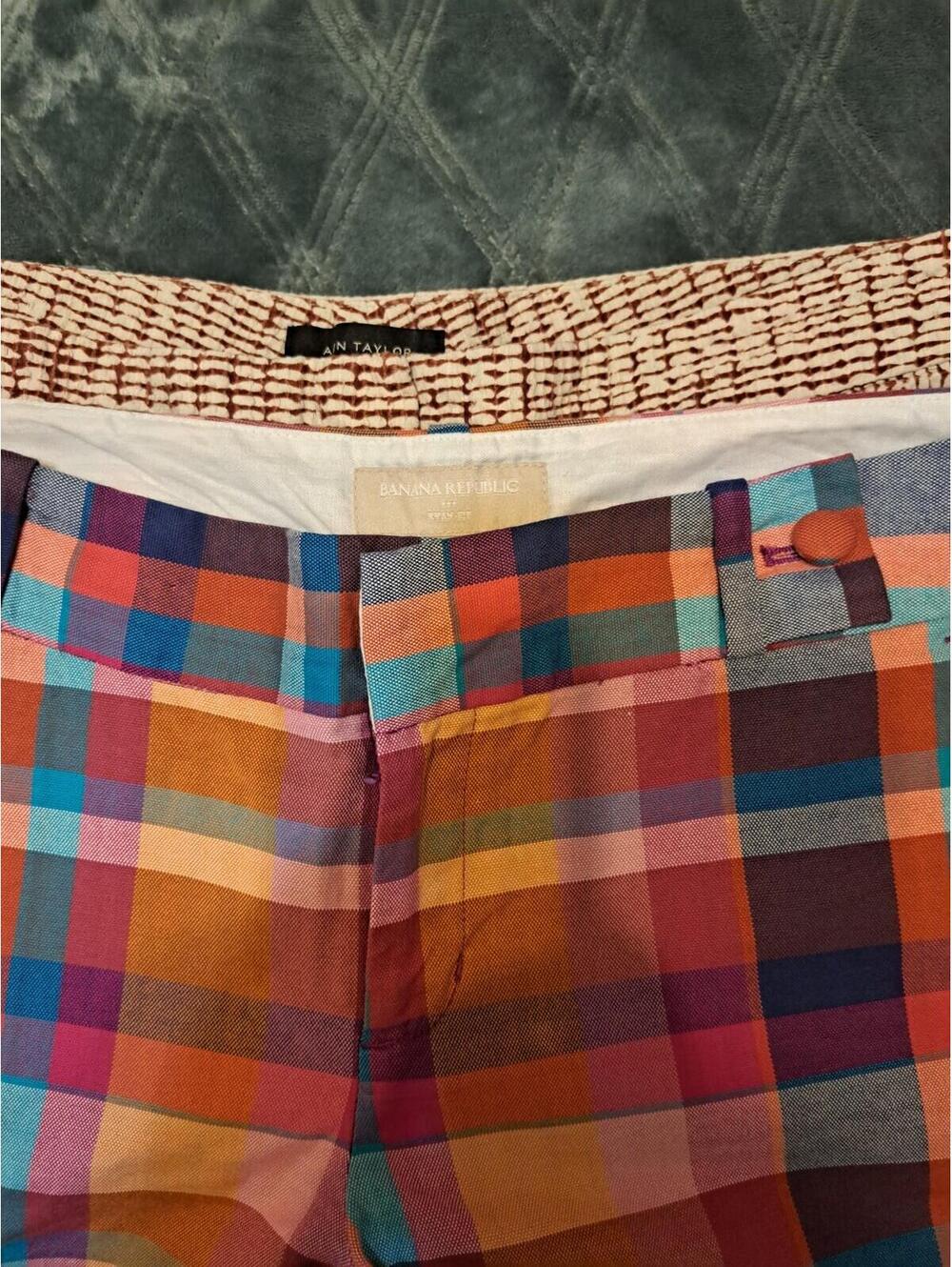 2 Lots Of Banana Republic & Ann Taylor Sz.6 Waist 30 Womens Shorts